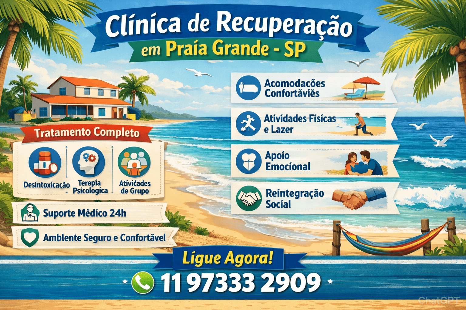 Clínica de Reabilitação em Praia Grande SP