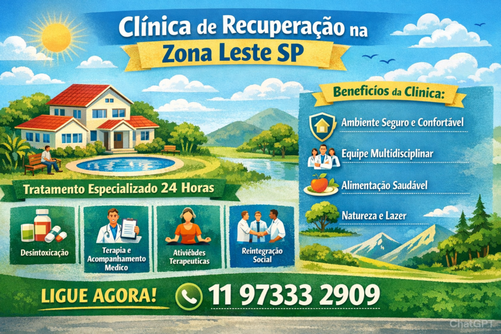 Clínica de Reabilitação na Zona Leste SP