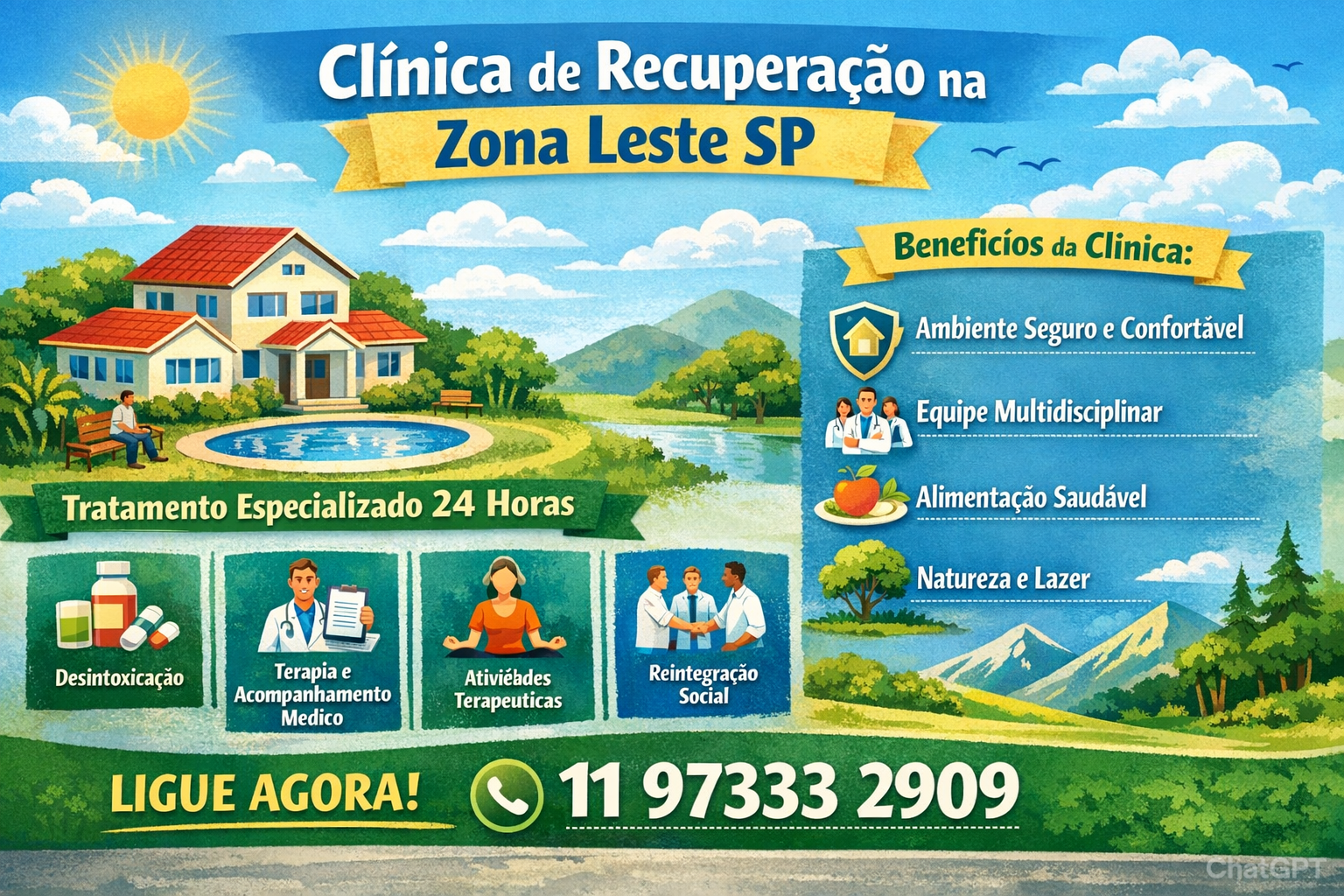 Clínica de Reabilitação na Zona Leste SP