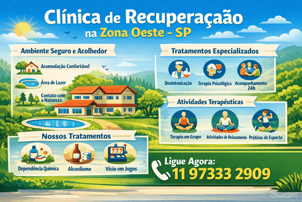 Clínica de Reabilitação na Zona Oeste SP